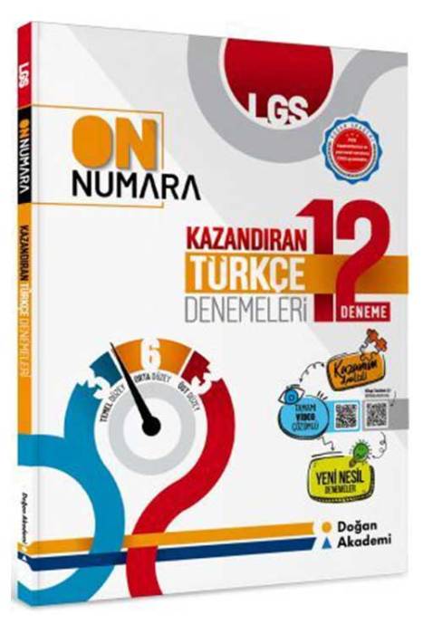 Doğan Akademi 8. Sınıf LGS On Numara Türkçe Branş Denemeleri Doğan Akademi Yayınları