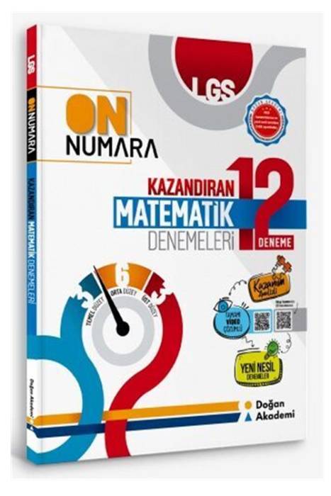 Doğan Akademi 8. Sınıf ON Numara Matematik Branş Denemeleri Doğan Akademi Yayınları