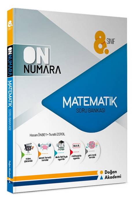 Doğan Akademi 8. Sınıf On Numara Matematik Soru Bankası Doğan Akademi Yayınları