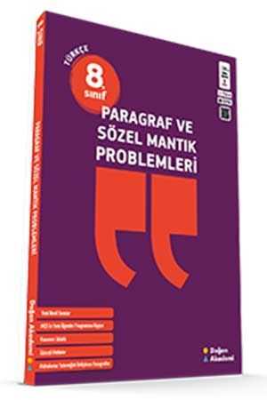 Doğan Akademi 8.Sınıf Paragraf ve Sözel Mantık Problemleri Soru Bankası Doğan Akademi Yayınları
