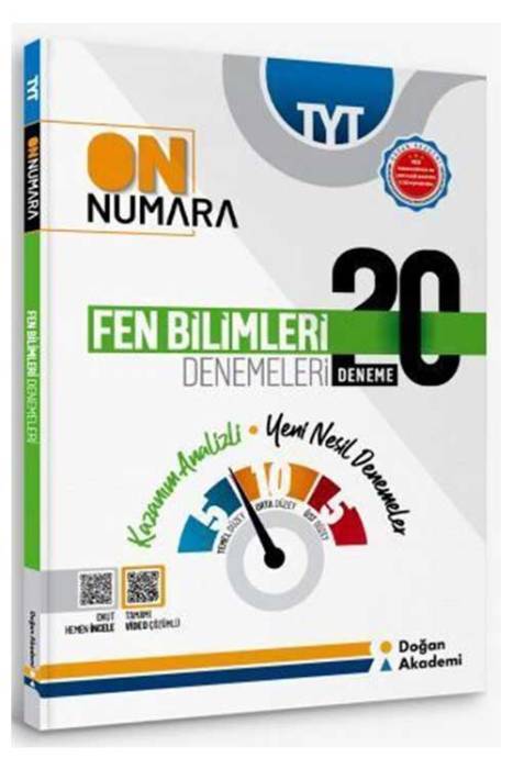 Doğan Akademi TYT On Numara Fen Bilimleri 20 li Branş Deneme Doğan Akademi Yayınları