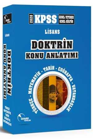 Doktrin 2020 KPSS Lisans Konu Anlatım Seti Doktrin Yayınları