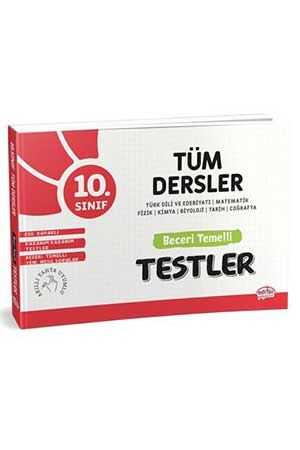 Editör 10. Sınıf Tüm Dersler Beceri Temelli Testler Editör Yayınları