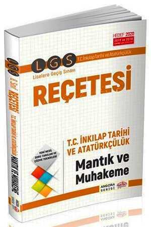 Editör 8. Sınıf LGS Reçetesi T.C İnkılap Tarihi ve Atatürkçülük Mantık ve Muhakeme Editör Yayınları 