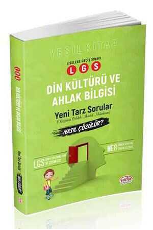 Editör LGS Din Kültürü ve Ahlak Bilgisi Mantık Muhakeme Soruları Nasıl Çözülür? Yeşil Kitap Editör Yayınları