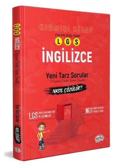 Editör LGS İngilizce Yeni Tarz Sorular Nasıl Çözülür Editör Yayınevi