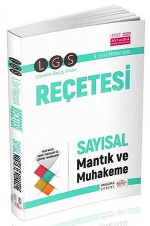 Editör LGS Reçetesi Sayısal Mantık ve Muhakeme Angora Serisi Editör Yayınevi FIRSAT ÜRÜNLERİ