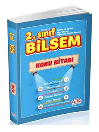 Editör Yayınevi 2. Sınıf Tüm Dersler Bilsem Konu Kitabı