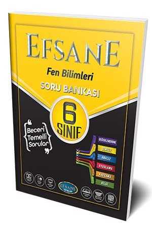 Efsane 6. Sınıf Fen Bilimleri Soru Bankası Efsane Yayınları