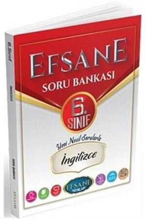 Efsane 6. Sınıf İngilizce Soru Bankası Efsane Yayınları