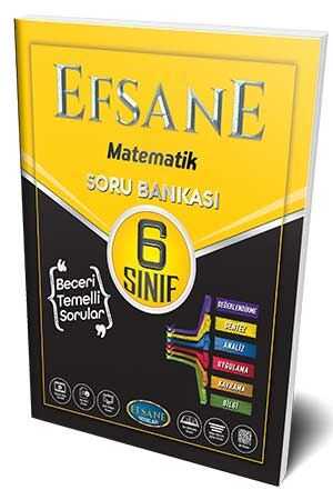 Efsane 6. Sınıf Matematik Soru Bankası Efsane Yayınları