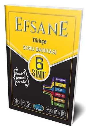 Efsane 6. Sınıf Türkçe Soru Bankası Efsane Yayınları