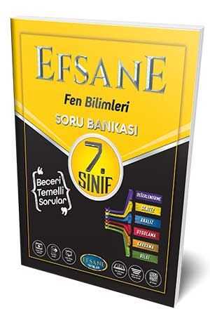 Efsane 7. Sınıf Fen Bilimleri Soru Bankası Efsane Yayınları