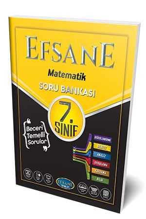 Efsane 7. Sınıf Matematik Soru Bankası Efsane Yayınları