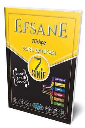 Efsane 7. Sınıf Türkçe Soru Bankası Efsane Yayınları