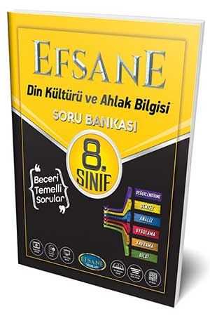 Efsane 8. Sınıf Din Kültürü ve Ahlak Bilgisi Soru Bankası Efsane Yayınları