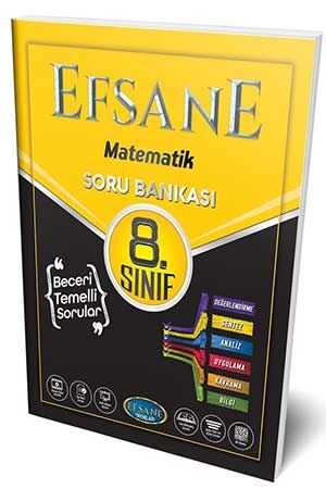 Efsane 8. Sınıf Matematik Soru Bankası Efsane Yayınları