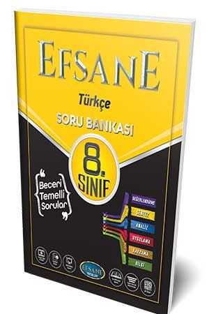 Efsane 8. Sınıf Türkçe Soru Bankası Efsane Yayınları