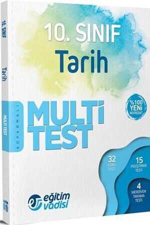 Eğitim Vadisi 10. Sınıf Tarih Multi Test Eğitim Vadisi Yayınları