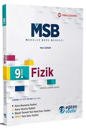 Eğitim Vadisi 9. Sınıf Fizik Modüler Soru Bankası Eğitim Vadisi Yayınları