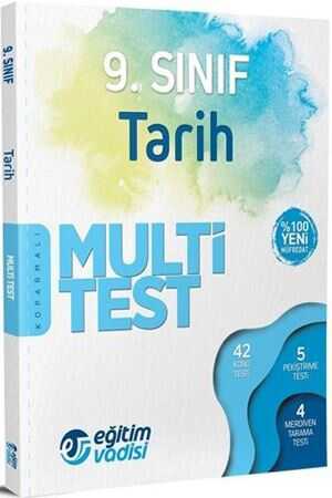 Eğitim Vadisi 9. Sınıf Tarih Multi Test Eğitim Vadisi Yayınları