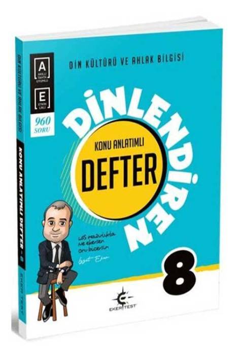 Eker Test 4. Sınıf Din Kültürü ve Ahlak Bilgisi Dinlendiren Konu Anlatımlı Defter