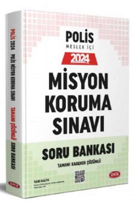 2024 Emniyet Genel Müdürlüğü Polis Misyon Koruma Sınavı Tamamı Çözümlü Soru Bankası Data Yayınları