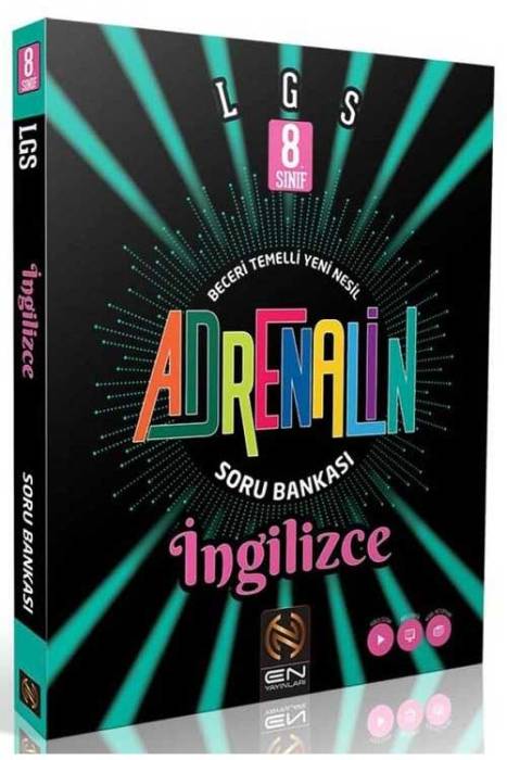 En 8. Sınıf LGS İngilizce Adrenalin Soru Bankası En Yayınları