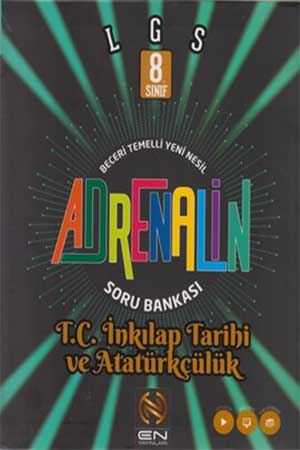 8. Sınıf Adrenalin T.C. İnkılap Tarihi ve Atatürkçülük Soru Bankası Adrenalin Yayınları