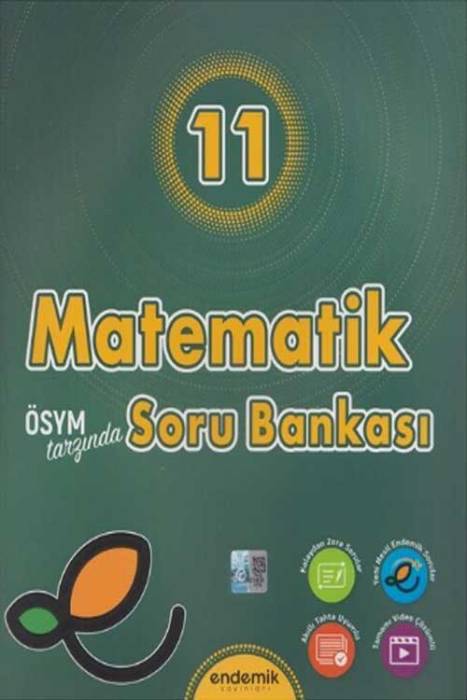 Endemik 11. Sınıf Matematik Soru Bankası Endemik Yayıncılık