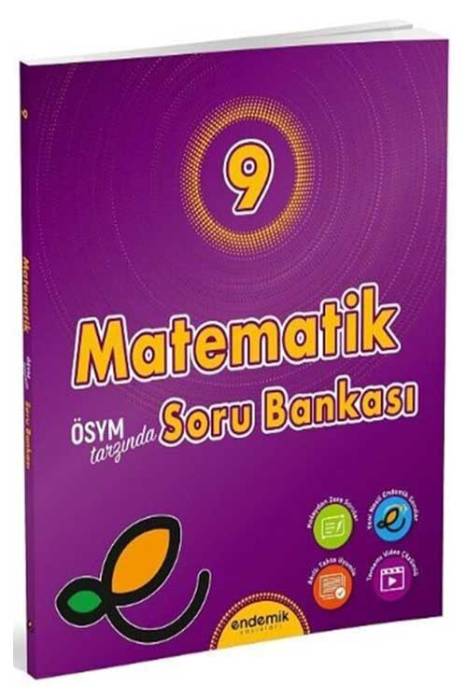 9. Sınıf Matematik Soru Bankası Endemik Yayınları