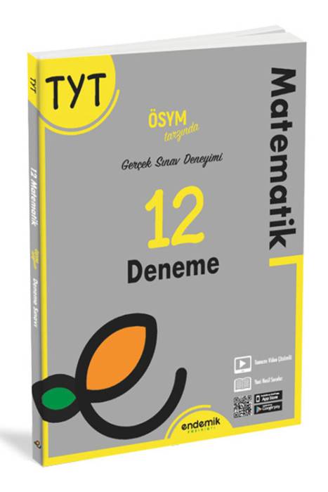 Endemik TYT Matematik 12 Denemesi Endemik Yayınları