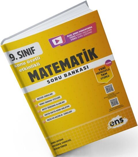 ENS Yayıncılık 9. Sınıf Matematik Etkinlikli Soru Bankası