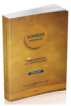 Erkin Kürk 2022 Komiser Yardımcılığı Soru Bankası 1. Baskı Erkin Kürk Yayınları