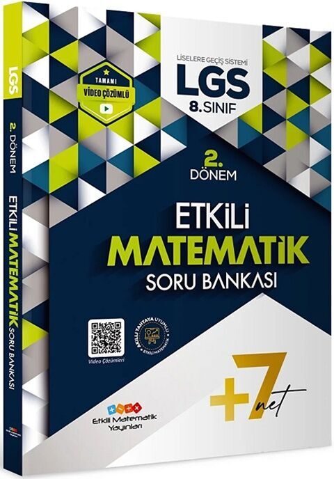 Etkili Matematik Yayınları 8. Sınıf LGS Matematik 2. Dönem Soru Bankası