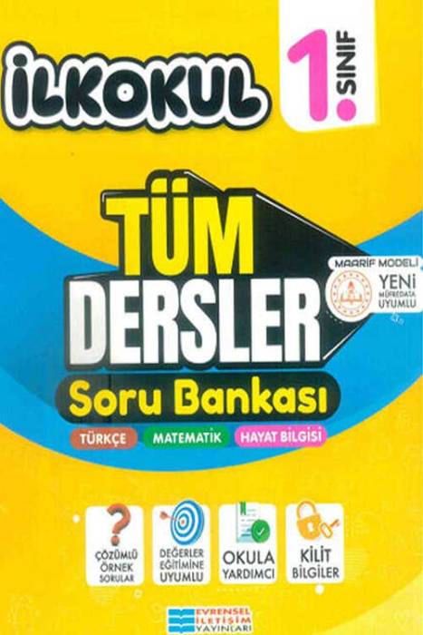 1. Sınıf Tüm Dersler Soru Bankası Evrensel İletişim Yayınları