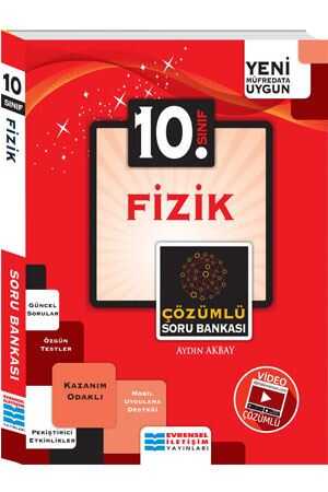 Evrensel 10. Sınıf Fizik Soru Bankası Evrensel İletişim Yayınları