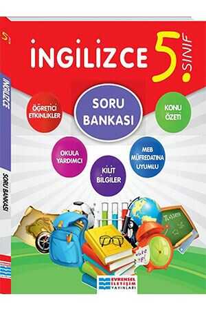 Evrensel 5. Sınıf İngilizce Soru Bankası Evrensel İletişim Yayınları