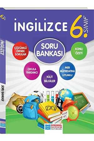 Evrensel 6. Sınıf İngilizce Soru Bankası Evrensel İletişim Yayınları