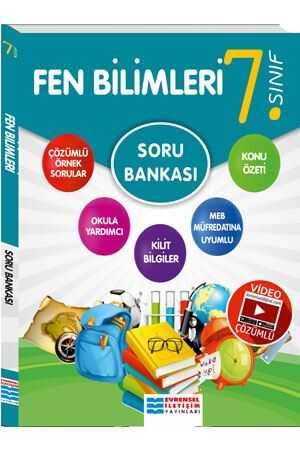 Evrensel 7. Sınıf Fen Bilimleri Soru Bankası Evrensel İletişim Yayınları