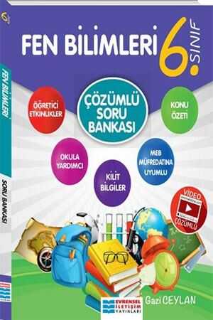 Evrensel İletişim 6. Sınıf Fen Bilimleri Çözümlü Soru Bankası Evrensel İletişim Yayınları