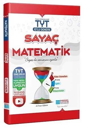 Evrensel İletişim TYT Matematik Sayaç 10 lu Deneme Evrensel İletişim Yayınları