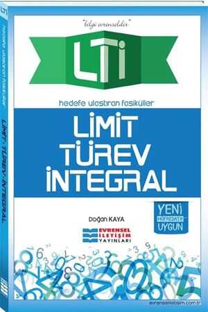 Evrensel Limit Türev İntegral Evrensel İletişim Yayınları