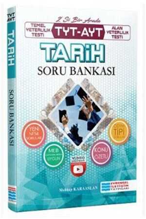 Evrensel TYT AYT Tarih Video Çözümlü Soru Bankası Evrensel İletşim Yayınları