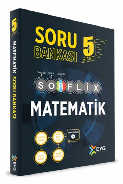 EYG 5. Sınıf Sorflix Matematik soru Bankası EYG Yayınları