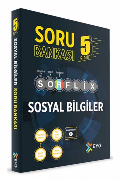 EYG 5. Sınıf Sorflix Sosyal Bilgiler Soru Bankası EYG Yayınları