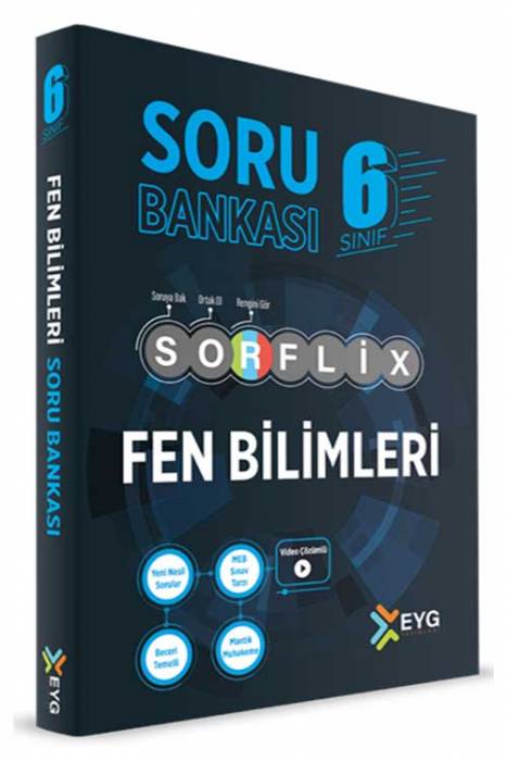 EYG 6. Sınıf Sorflix Fen Bilimleri Soru Bankası EYG Yayınları