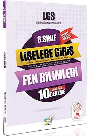 FDD 8. Sınıf LGS Fen Bilimleri 10 Deneme FDD Yayınları