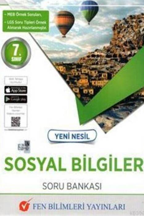 Fen Bilimleri 7.Sınıf Yeni Nesil Sosyal Bilgiler Soru Bankası Fen Bilimleri Yayınları