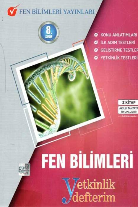 Fen Bilimleri 8. Sınıf Yeni Nesil Fen Bilimleri Yetkinlik Defterim Fen Bilimleri Yayınları